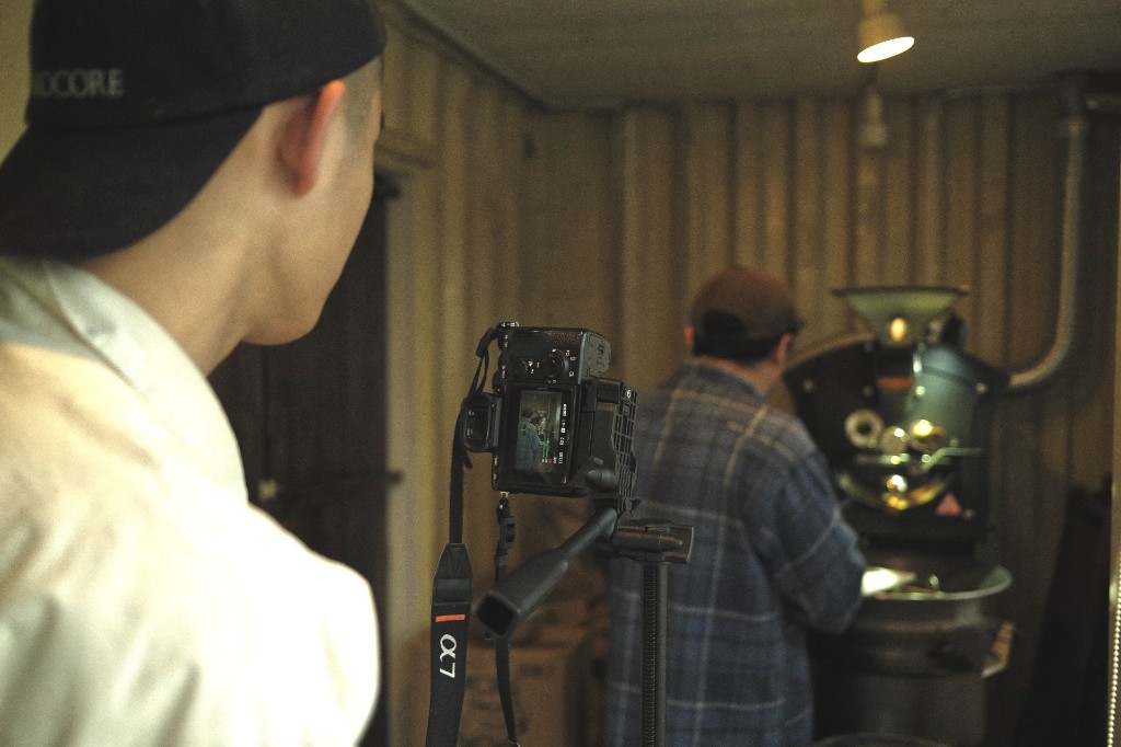 取材・撮影の様子